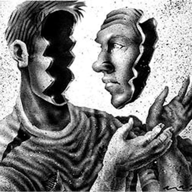 Deli sebe- zlomljeno